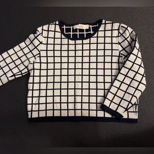 Forever 21 Cropped Knit Cotton Sweater